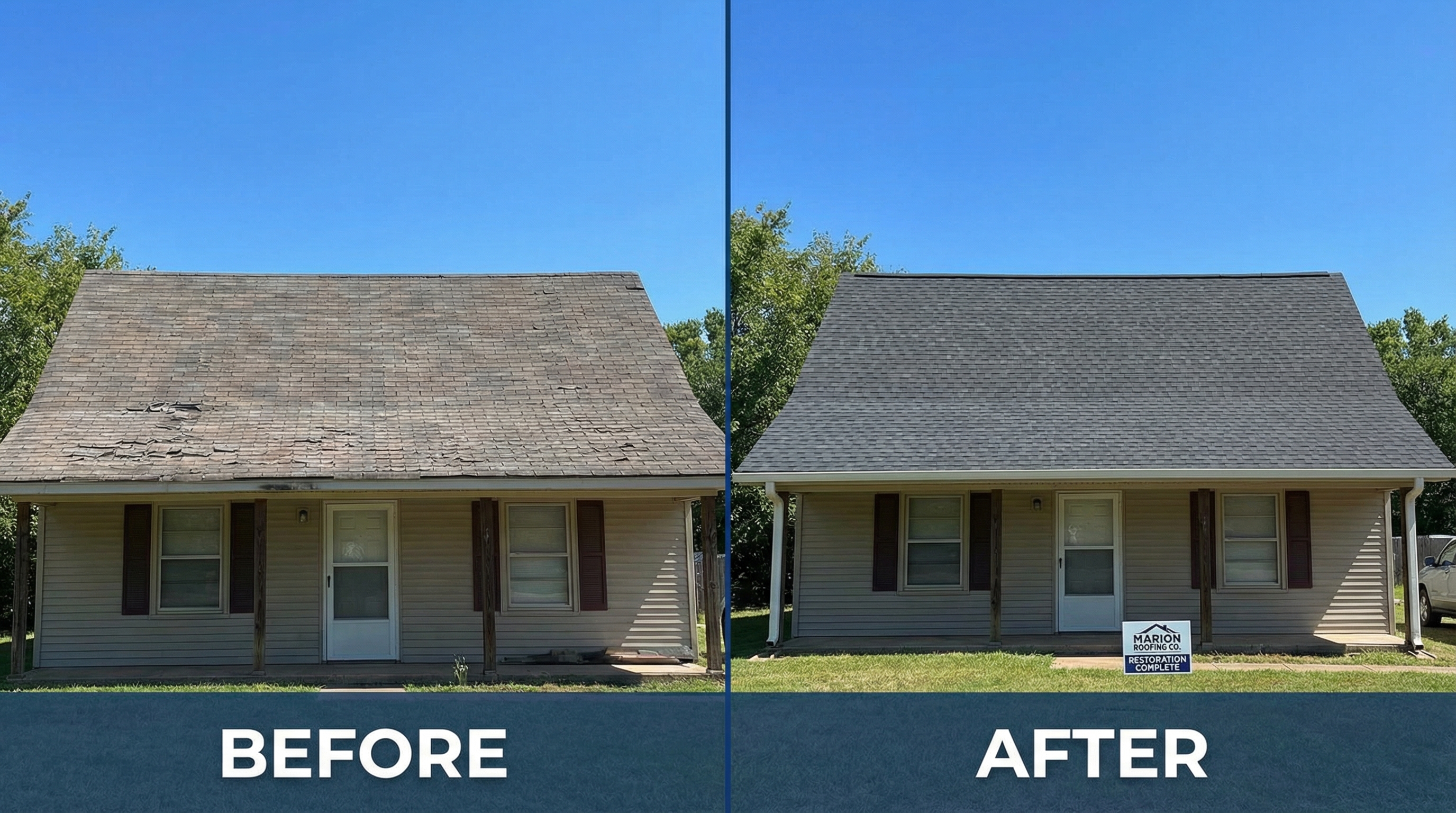 Wind damage repair Marion AR